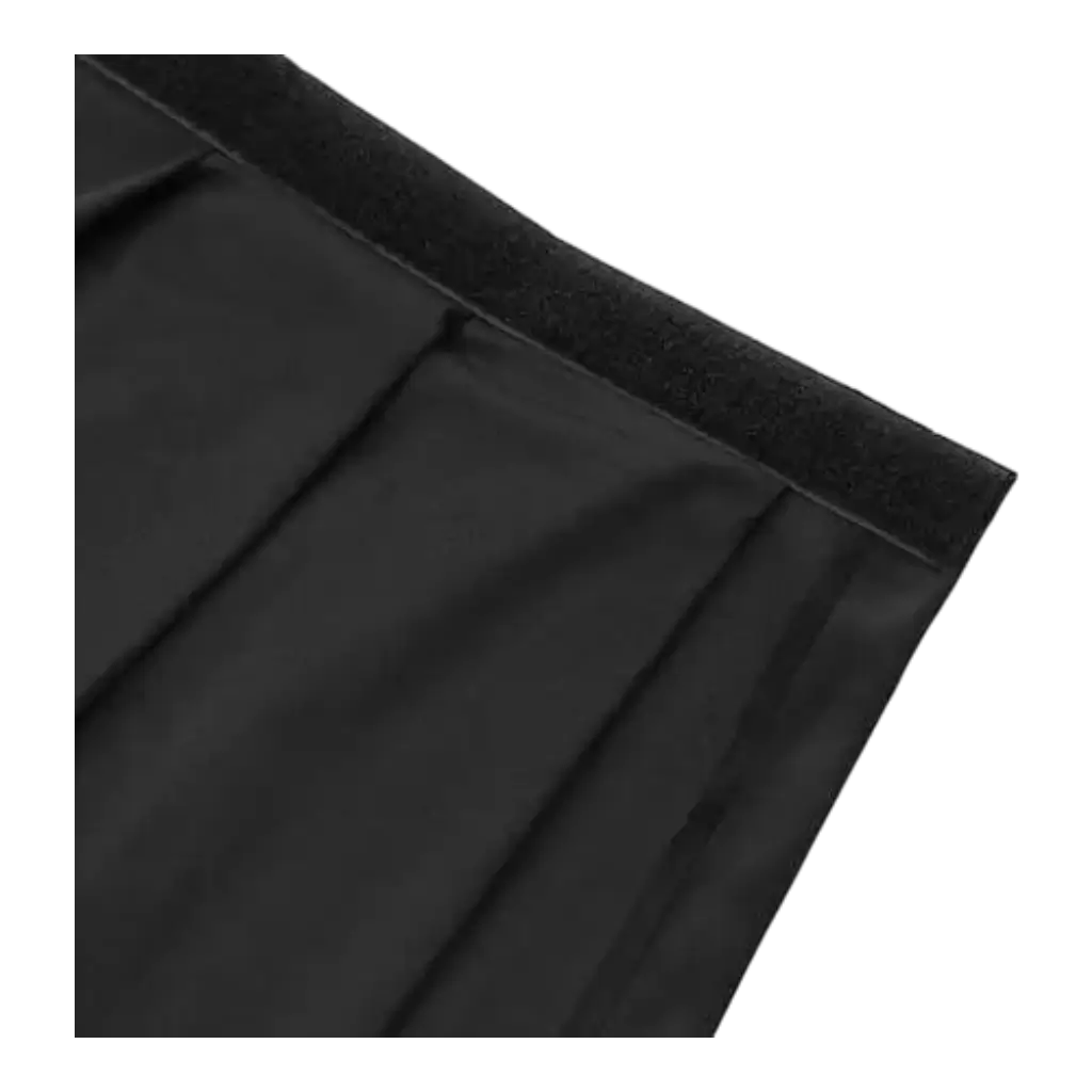 Zwart afdekzeil voor pluggenkoffer - QuickStage Drap 603
