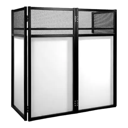 DJ-standaard met voorpaneel - BoomTone DJ - DJ-desk wit