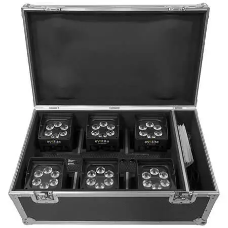 Evolite LED schijnwerpers - IP-BOX 6X15W PACK - Set van 6