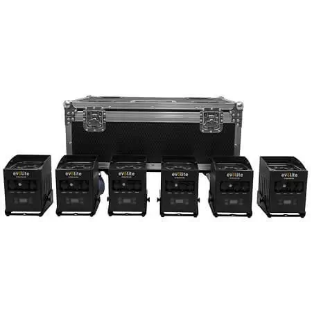 Evolite LED schijnwerpers - IP-BOX 6X15W PACK - Set van 6
