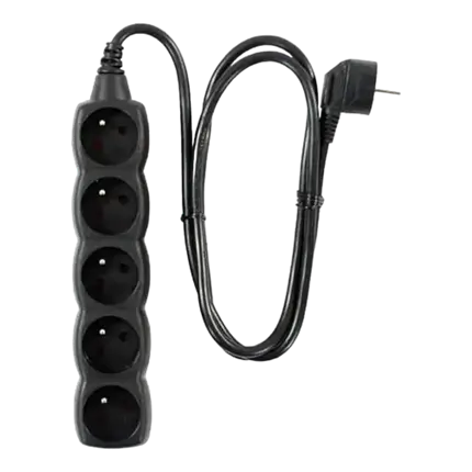 Ononderbreekbare stekkerdoos met 5 stopcontacten - MPE-5