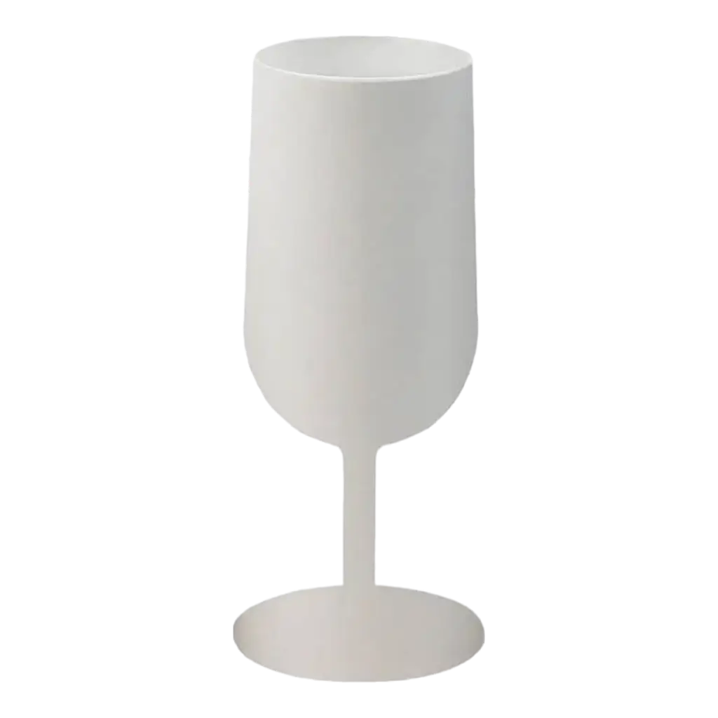 Eco Cup Wijnglas 12cl Wit