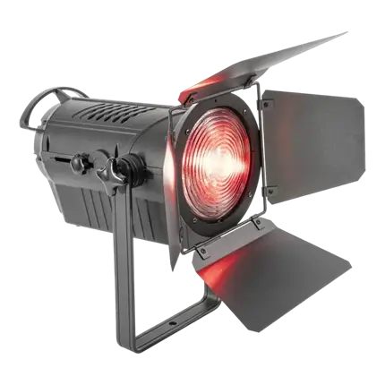 Fresnelspot voor theater en podium met LED RGBW