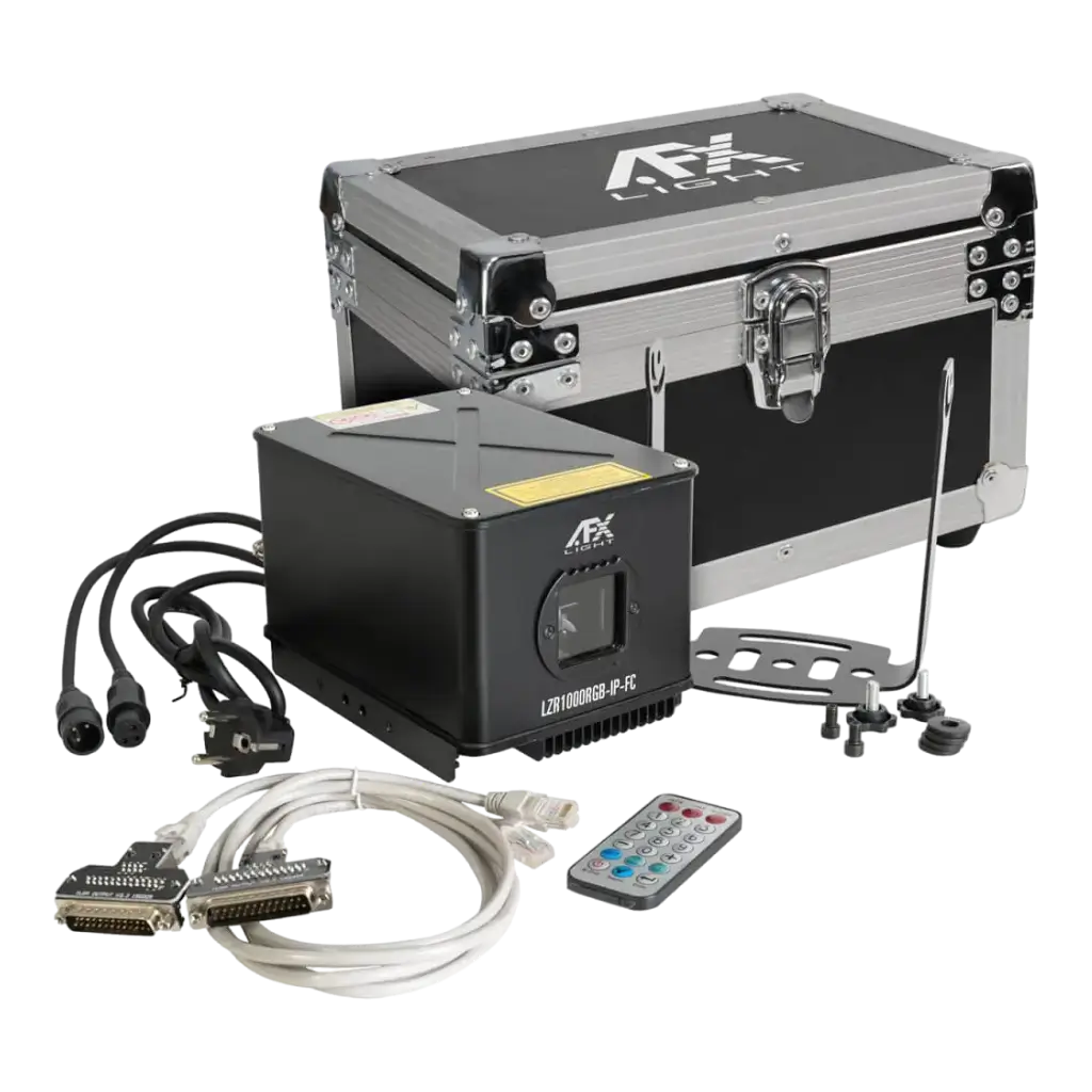 RGB-lasermachine met opbergkoffer LZR1000RGB-IP-FC