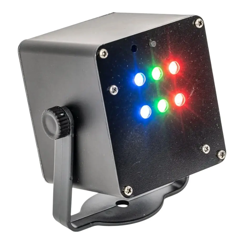 TINYLED-RGB-STROBE Mini Draadloze LED STROBE Machine