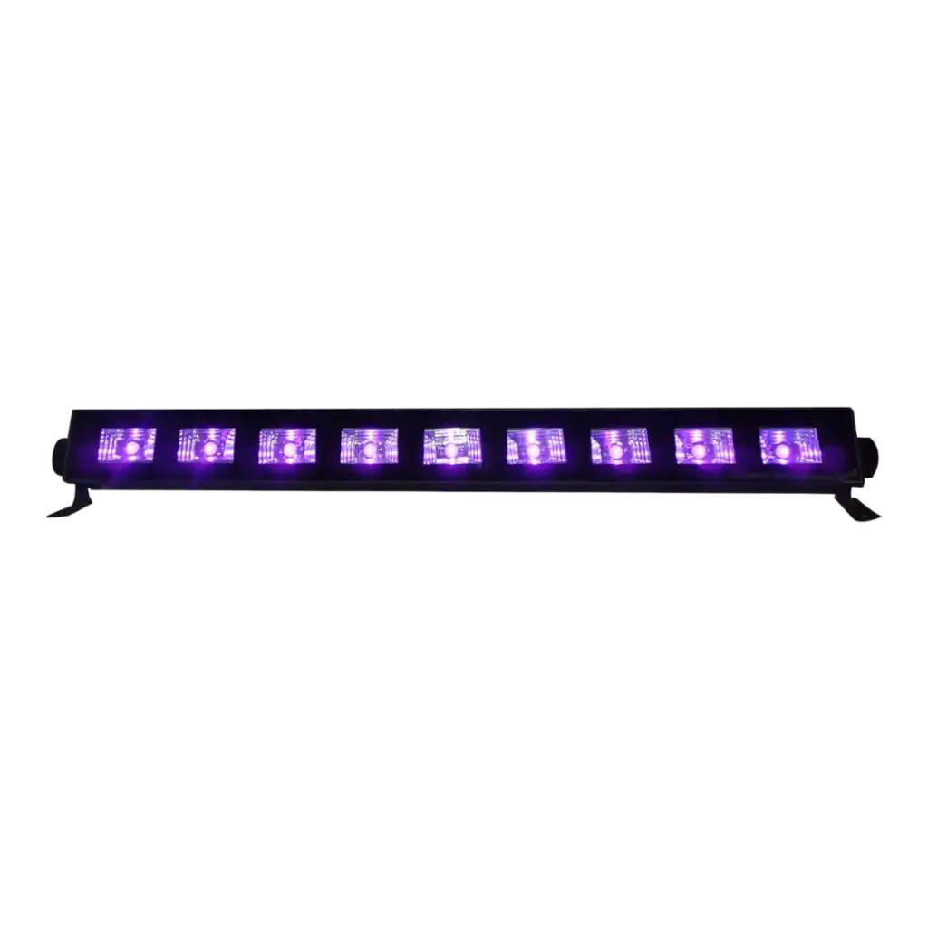 Ultraviolette LED-bar 9 x 3 W - LED-UVBAR