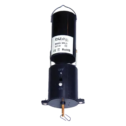 Gezichtsbal Batterij Motor