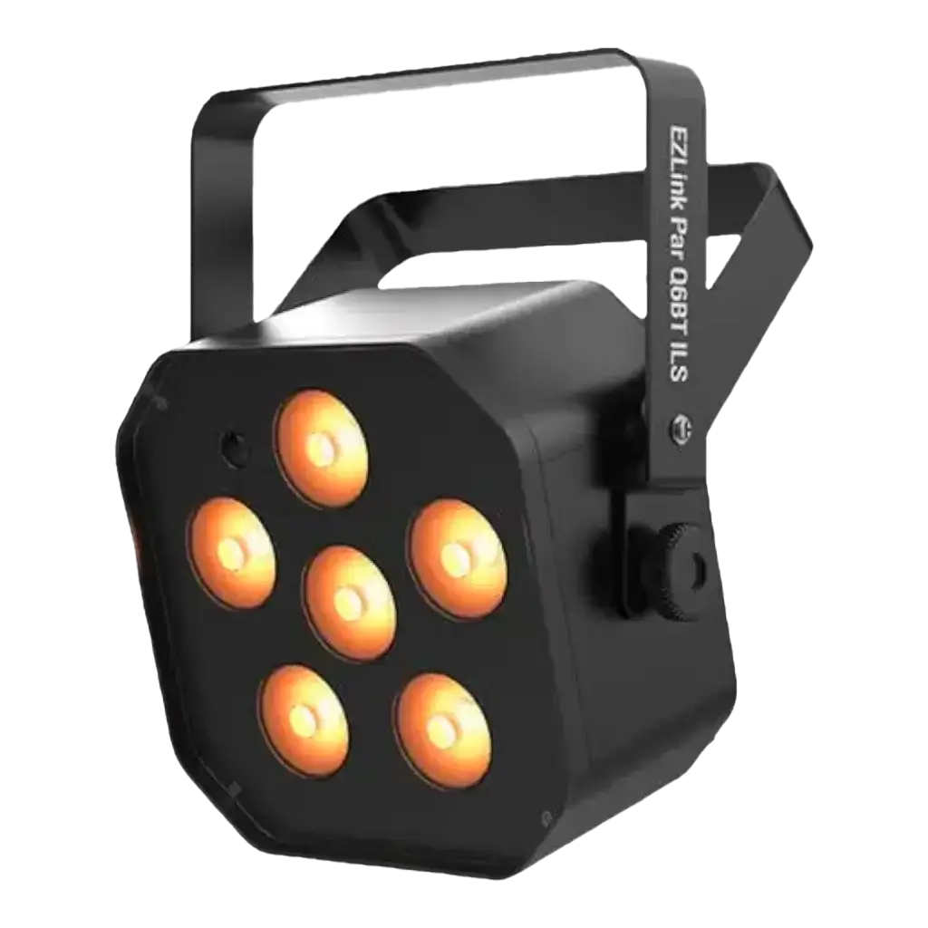 EZLink draadloze RGBA LED PAR schijnwerper van Q6BT ILS