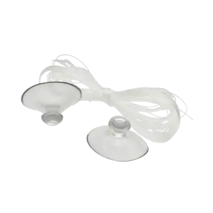 Set van 2 zuignappen + 10 m draad voor ballonslingers