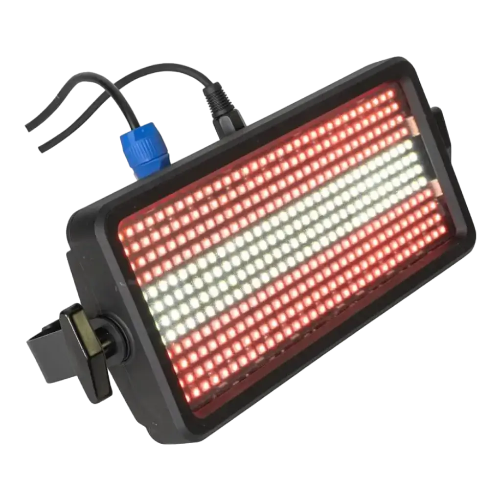 384 LED RGBW FLASH-COLOR-STROBE DMX stroboscooplicht