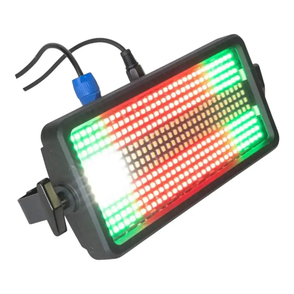 384 LED RGBW FLASH-COLOR-STROBE DMX stroboscooplicht