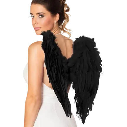 Engelvleugel 50x50cm kleur Zwart