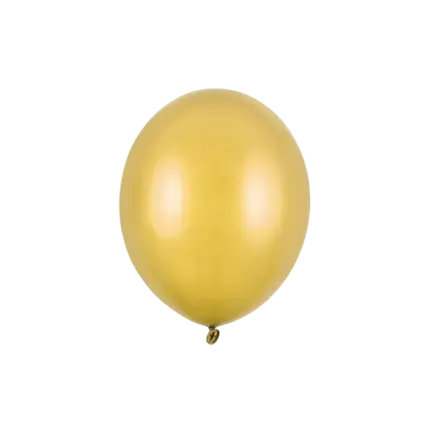 Set van 10 metallic gouden ballonnen