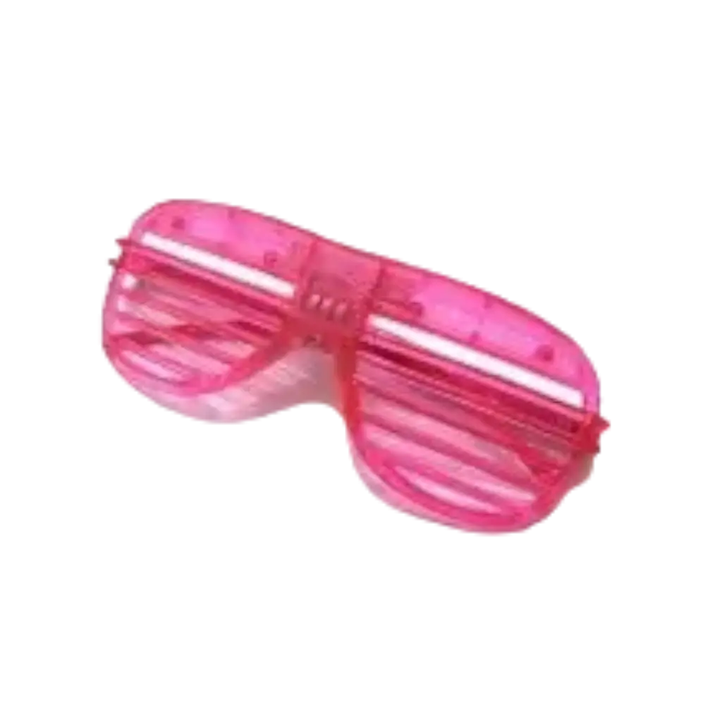Zonnebril met LED-achtergrondverlichting - Roze