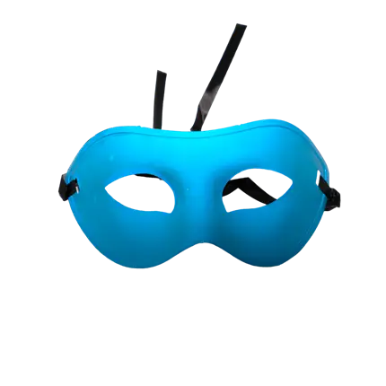 Venetiaans wolvenmasker - Blauw