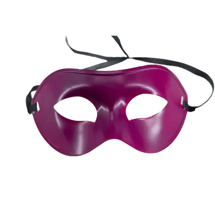Venetiaans wolvenmasker - Fuschia