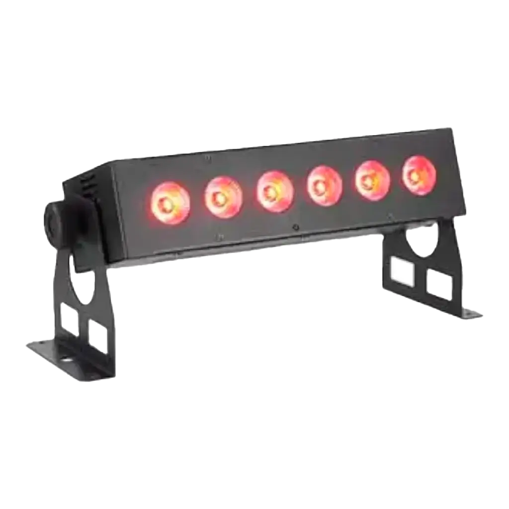 Draagbare LED-bar - BoomTone DJ - EZ-BAR 6x8W