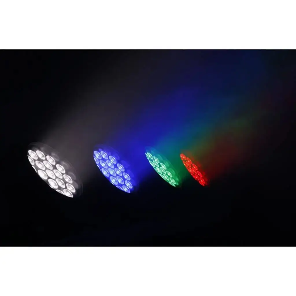 Dubbel regelbare RGBW LED PAR schijnwerper - CLUB-MIX3-IP