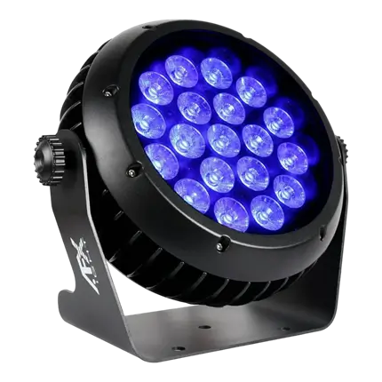 Dubbel regelbare RGBW LED PAR schijnwerper - CLUB-MIX3-IP