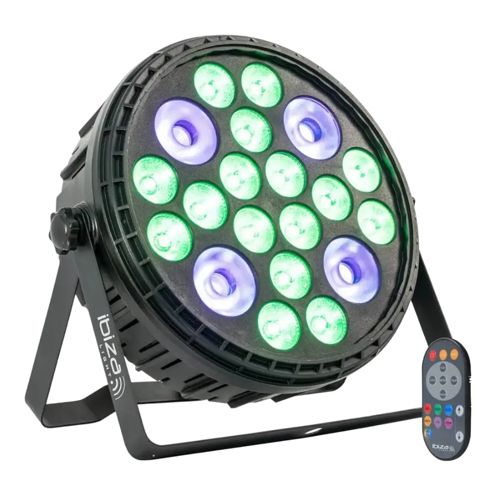 XXL LED RGBW en UV PAR schijnwerper - BIGPAR-16RGBW4UV
