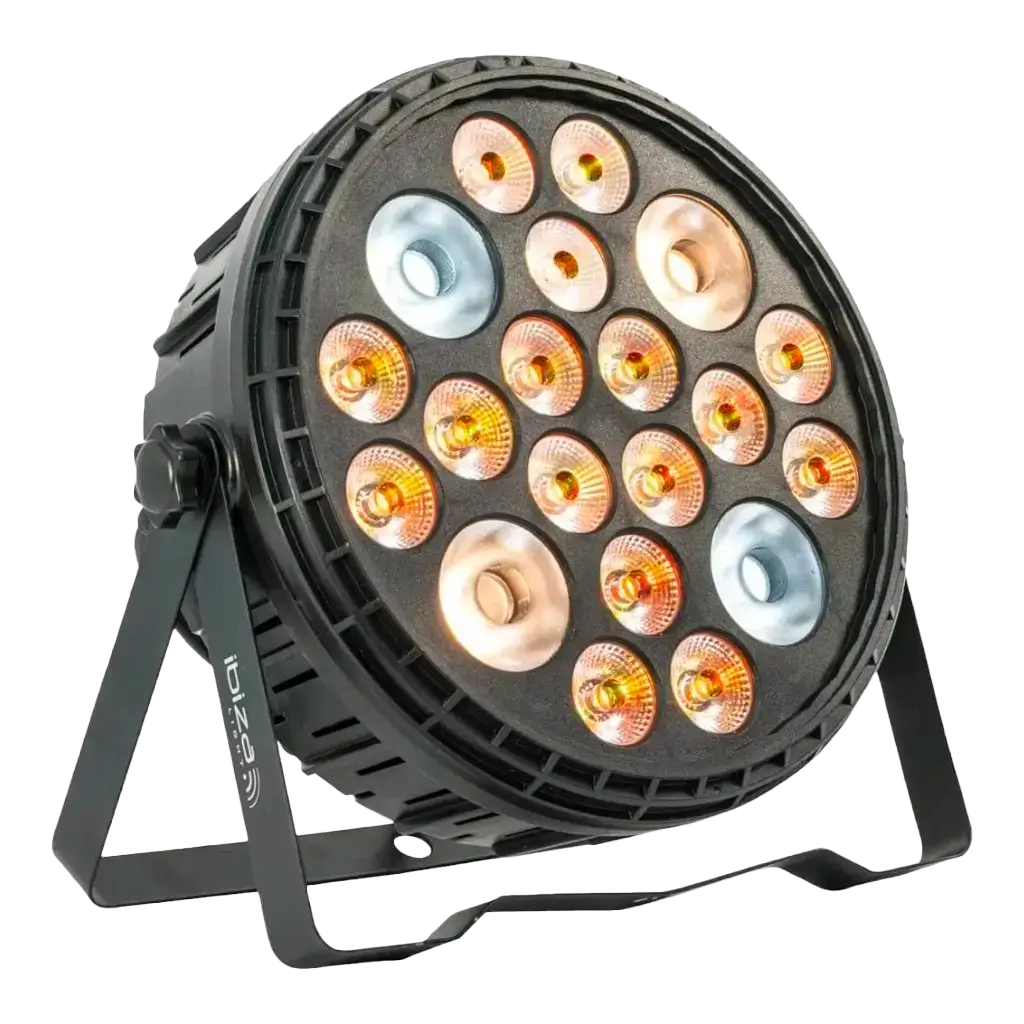 4-in-1 LED RGBW XXL PAR schijnwerper - BIGPAR-16RGBW4WCW