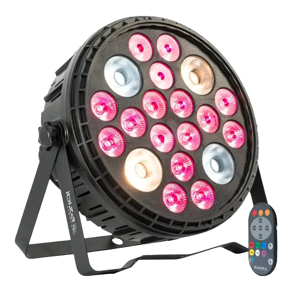 4-in-1 LED RGBW XXL PAR schijnwerper - BIGPAR-16RGBW4WCW