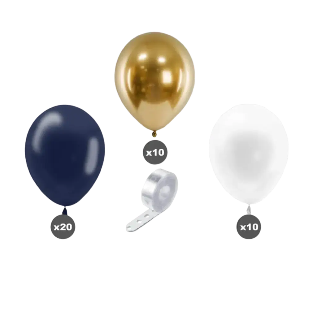 Gelukkig Nieuwjaar Ballonboog Kit - 40 Ballonnen