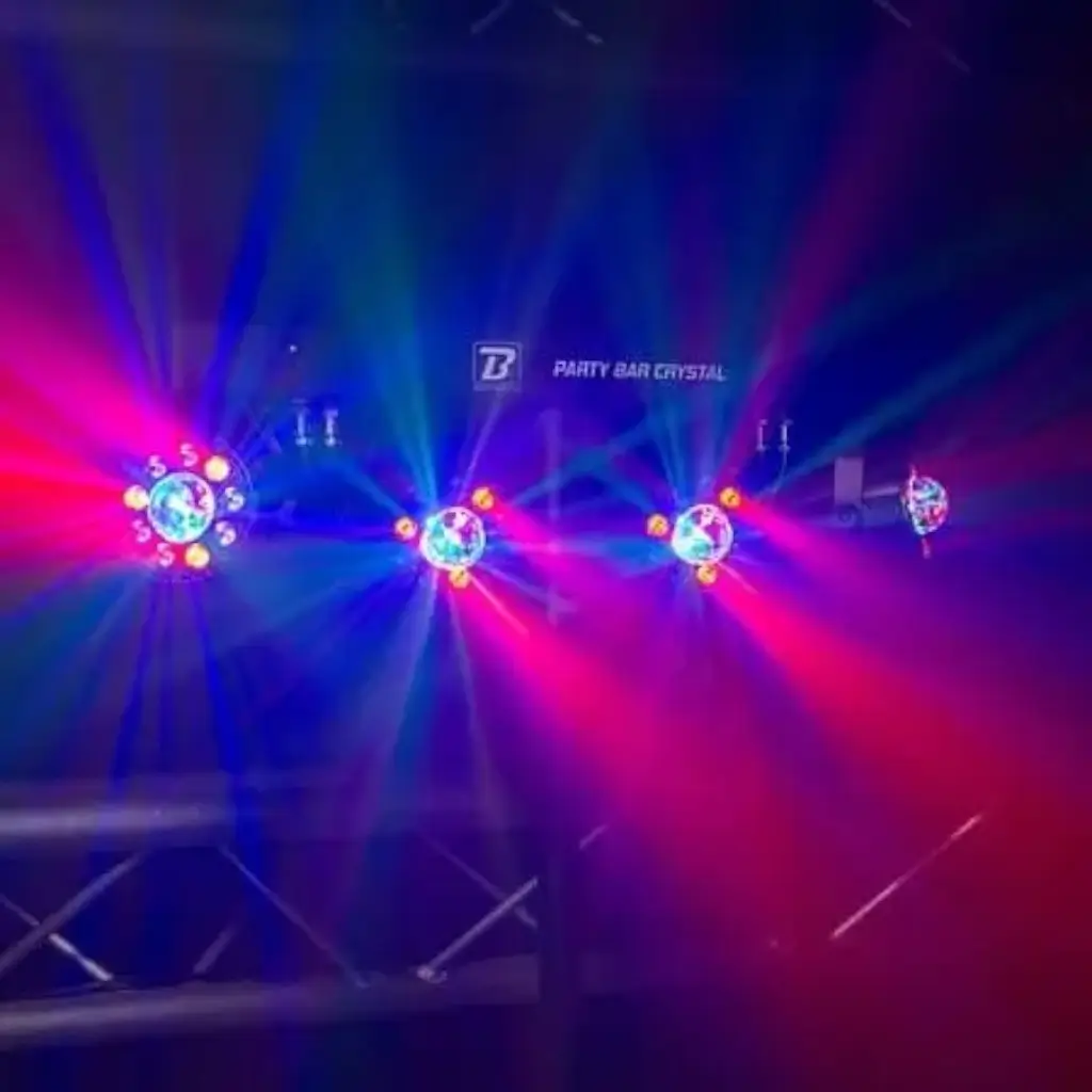 BoomTone DJ LED-effectenbalk - Partybar Crystal MKII