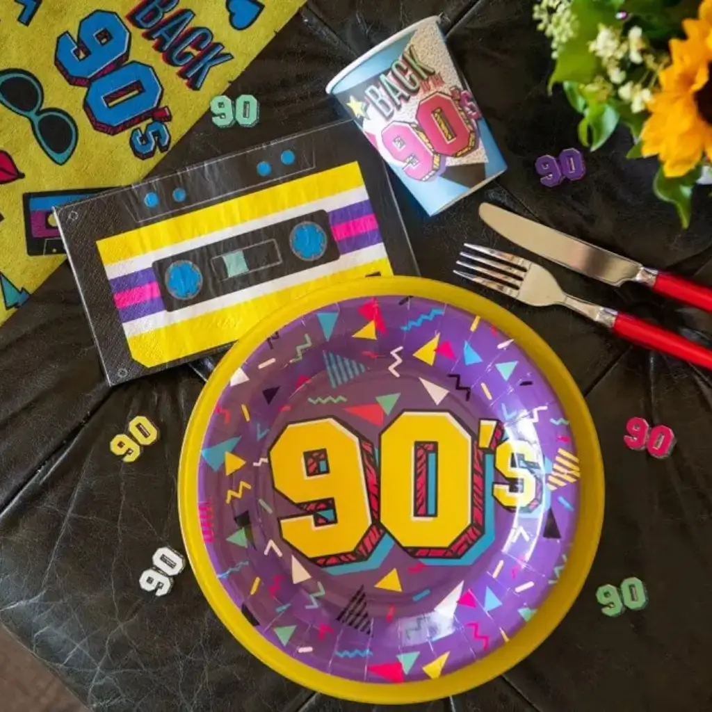 90's servet - Set van 20