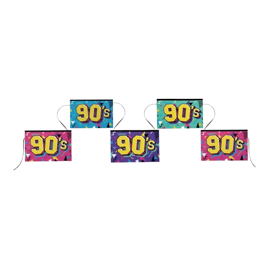 90's banner