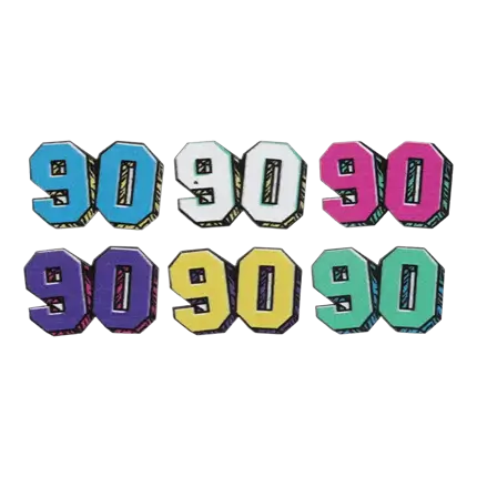 90's Parsemer Deco - Set van 12