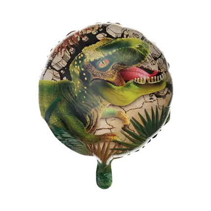 T Rex dinosaurus verjaardagsballon