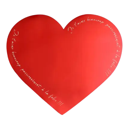 Valentijn placemat - Set van 2