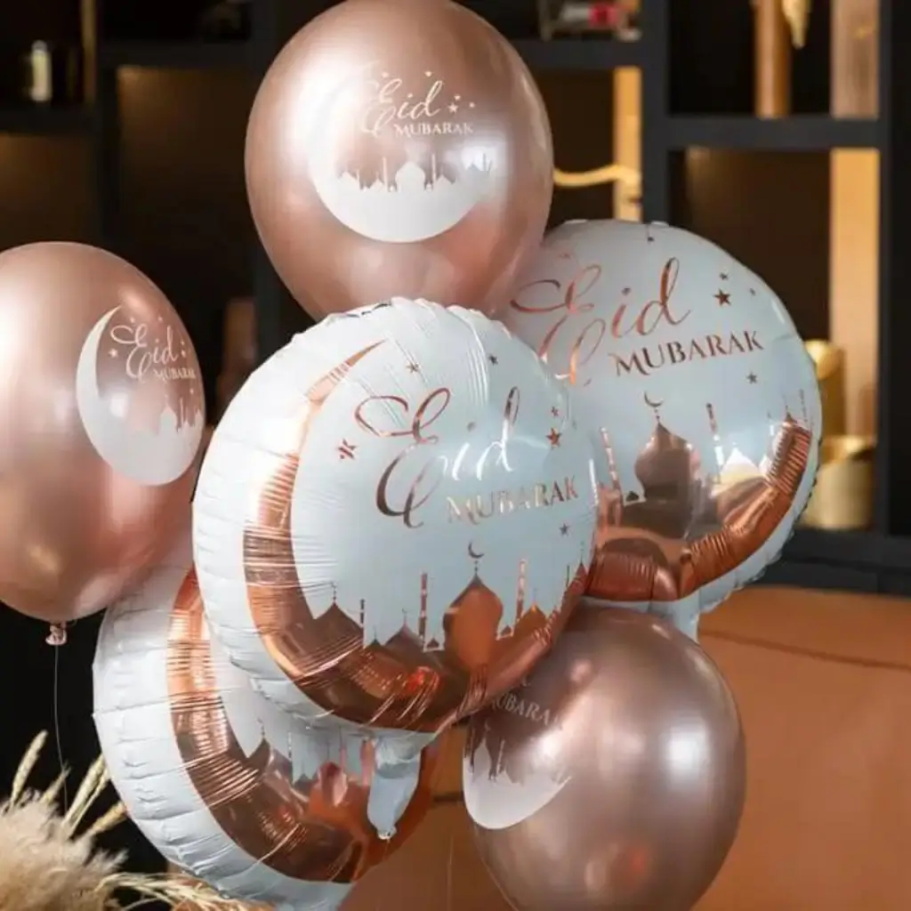 Aluminium Eid Mubarak ballon