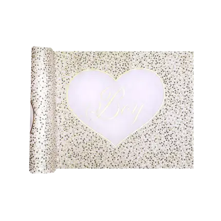 Tafelloper Meisje & Jongen Groen - 3 meter