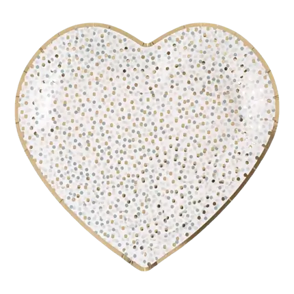 Bord Meisje & Jongen Groen 22,5cm - Set van 10