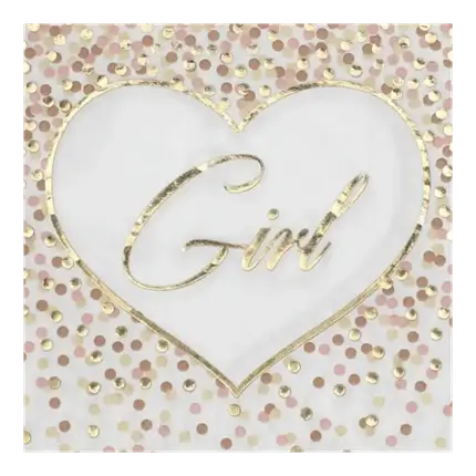 Meisje & Jongen Roze Handdoek - Set van 20