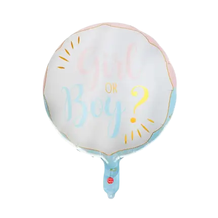 Meisje of Jongen aluminium ballon