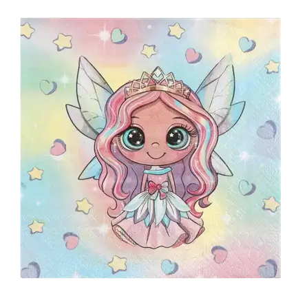 P'tite fée servet - Set van 20