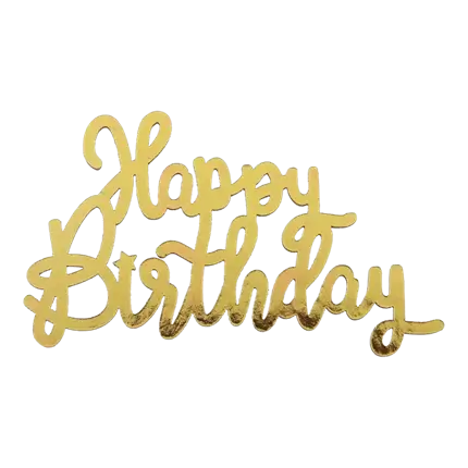 Middenstuk - Gelukkige Verjaardag