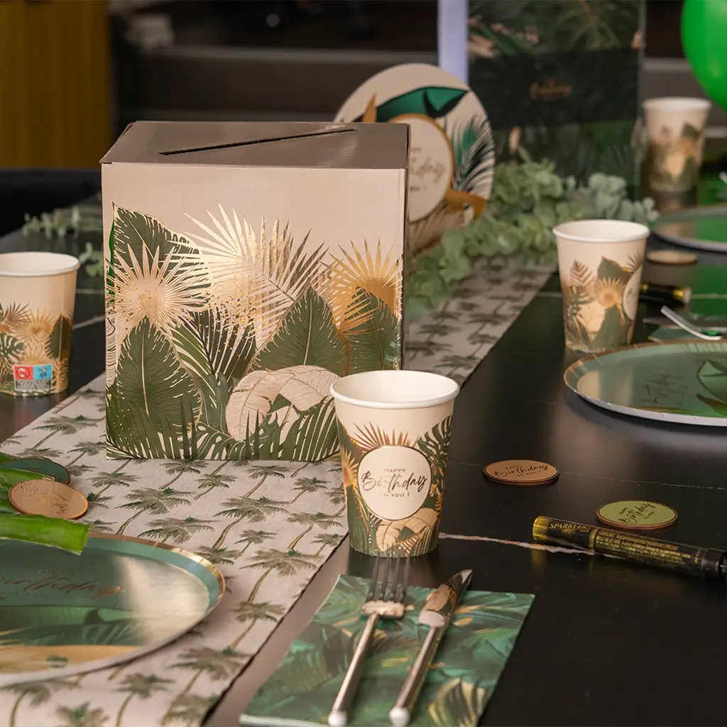 Tafeldecoraties - Verjaardag Jungle - Set van 10