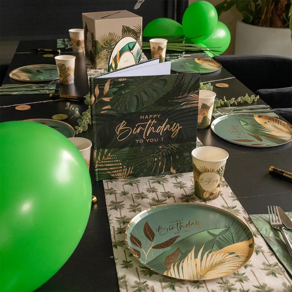 Tafeldecoraties - Verjaardag Jungle - Set van 10