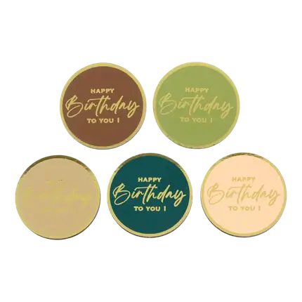 Tafeldecoraties - Verjaardag Jungle - Set van 10