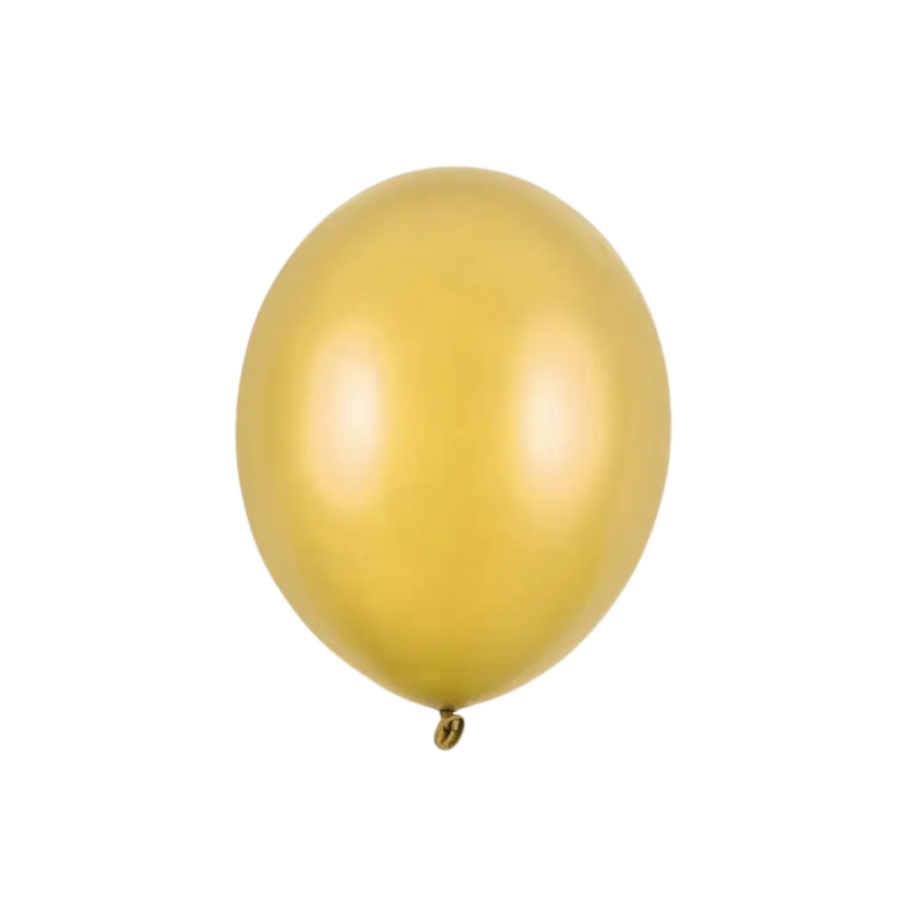 Set van 50 metallic gouden ballonnen