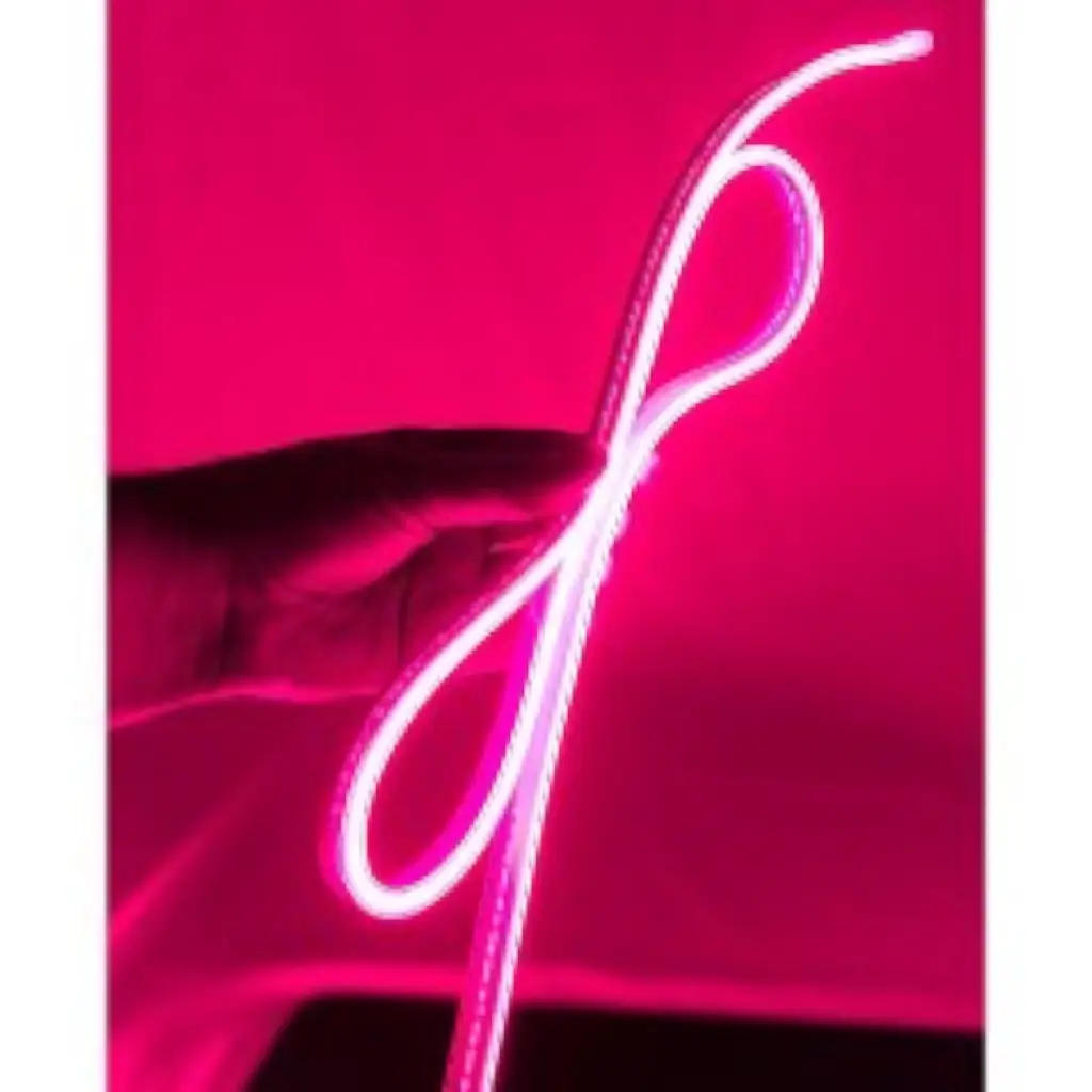 LED-strip met Neon-effect in Roze - 5m