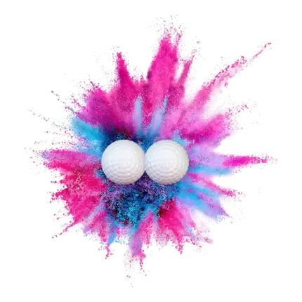 Geslachtsaankondiging Golfbal