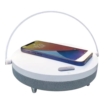 5W VERLICHTE BLUETOOTH-LUIDSPREKER + OPLADER EN HANDSFREE-KIT