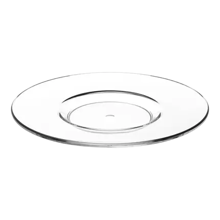 Heldere dubbele espresso onderzetter ø 13cm - Set van 6