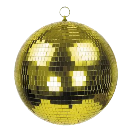 Disco Bal Goud - 30cm
