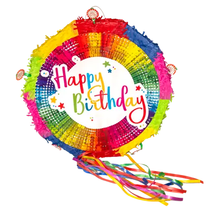 Gelukkige Verjaardag pinata